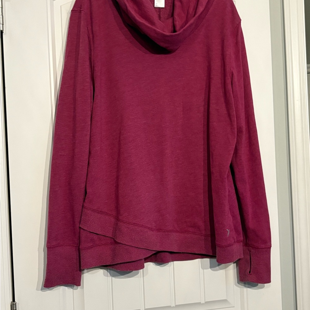Old Navy Women's Cowl Neck Sweater - Deep Pink